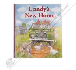 Dárkové předměty - DĚTSKÁ KNIHA "LANDY´S NEW HOME"