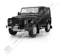 Dárkové předměty - MODEL DEFENDER 90 V MĚŘÍTKU 1:18 SANTORINI BLACK