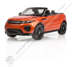 Dárkové předměty - MODEL RANGE ROVER EVOQUE CONVERTIBLE V MĚŘÍTKU 1:43 PHOENIX ORANGE