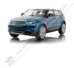 Dárkové předměty - PĚTIDVEŘOVÝ MODEL RANGE ROVER EVOQUE V MĚŘÍTKU 1:43 MAURITIUS BLUE