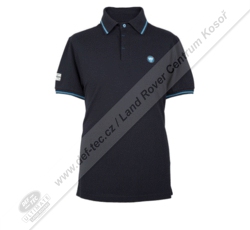 Dárkové předměty - PÁNSKÉ POLO TRIČKO S POTISKEM JAGUAR GROWLER NAVY BLUE