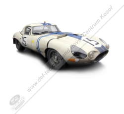 Dárkové předměty - AMALGAMOVÝ MODEL VOZU JAGUAR E-TYPE 1963 BRIGGS CUNNINGHAM LE MANS V MĚŘÍTKU 1:18 CREAM