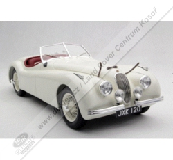 Dárkové předměty - AMALGAMOVÝ MODEL VOZU XK120 V MĚŘÍTKU 1:8 JAGUAR CREAM