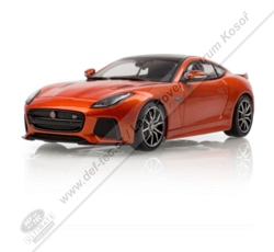 Dárkové předměty - MODEL VOZU JAGUAR F-TYPE SVR COUPE V MĚŘÍTKU 1:43 ORANGE