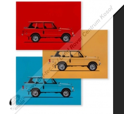 Dárkové předměty - LIMITOVANÁ EDICE RANGE ROVER CLASSIC ARTWORK