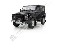 MODEL DEFENDER 90 V MĚŘÍTKU 1:18 SANTORINI BLACK