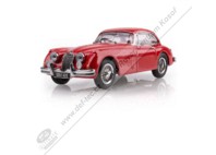 MODEL VOZU JAGUAR XK150 V MĚŘÍTKU 1:43 CARMEN RED